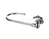 B-0310 T&S Brass Single Pantry Faucet, Wall Mt, Swivel/Ri