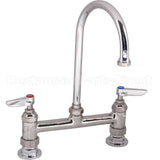 B-0320 Compatible TS Brass Faucet, 8"Deck, Gsnk, Leadfree