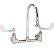 B-0350-04 Compatible TS Brass Faucet, Lav, 8"Wall, Leadfree