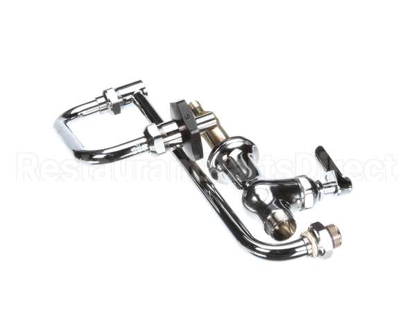 B-0590 T&S Brass Pot Filler, Deck Mount, Single Temp, 18