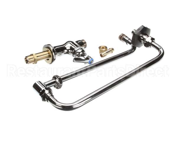 B-0591 T&S Brass Pot Filler, Deck Mount, Single Temp, 24