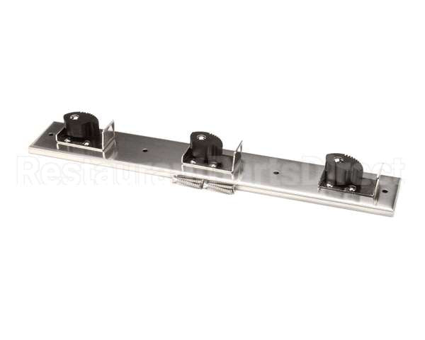 B-0653 T&S Brass Mop Hanger, Stainless Steel, Spring-Load