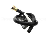 B-0654 T&S Brass Hose Hanger, Stainless Steel, Spring-Loa