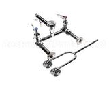 B-0655-BSTP T&S Brass Service Sink Faucet Wall Mount 8 Cente