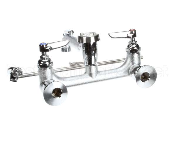 B-0665-RGH T&S Brass Service Sink Faucet, Wall Mount, 8 Cente