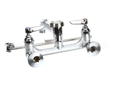 B-0665-RGH T&S Brass Service Sink Faucet, Wall Mount, 8 Cente