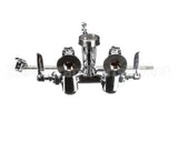 B-0667-POL T&S Brass Service Sink Faucet, Wall Mount, Adjusta