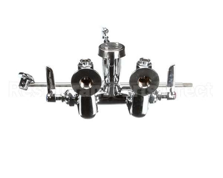 B-0667-POL T&S Brass Service Sink Faucet, Wall Mount, Adjusta