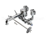 B-0667-POL T&S Brass Service Sink Faucet, Wall Mount, Adjusta