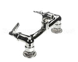 B-0672-POL T&S Brass Service Sink Faucet Wall Mount 8 Cente
