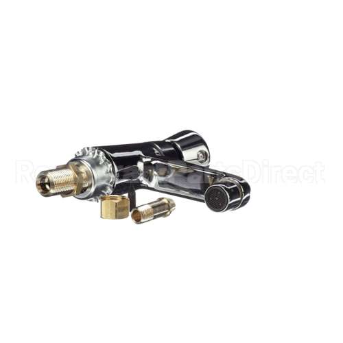 B-0712 T&S Brass Sill Faucet, Self-Closing Metering, Push