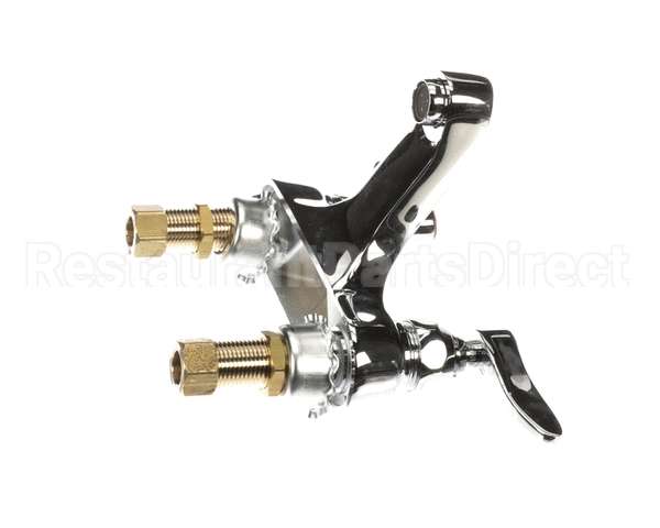 B-0871 T&S Brass Lavatory Faucet, Deck Mount, 4 Centers,