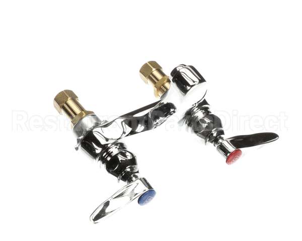 B-0871 T&S Brass Lavatory Faucet, Deck Mount, 4 Centers,