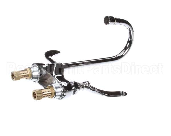 B-0892-01 T&S Brass Medical Fct, Deck Mt, Swivel/Rigid Goose