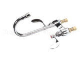 B-0892-01 T&S Brass Medical Fct, Deck Mt, Swivel/Rigid Goose