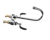 B-0892-01 T&S Brass Medical Fct, Deck Mt, Swivel/Rigid Goose