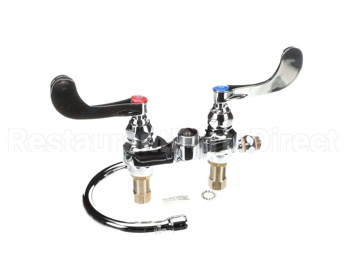 B-0892-122X-LAM T&S Brass Medical Fct, Deck Mt, Swivel/Rigid Goose