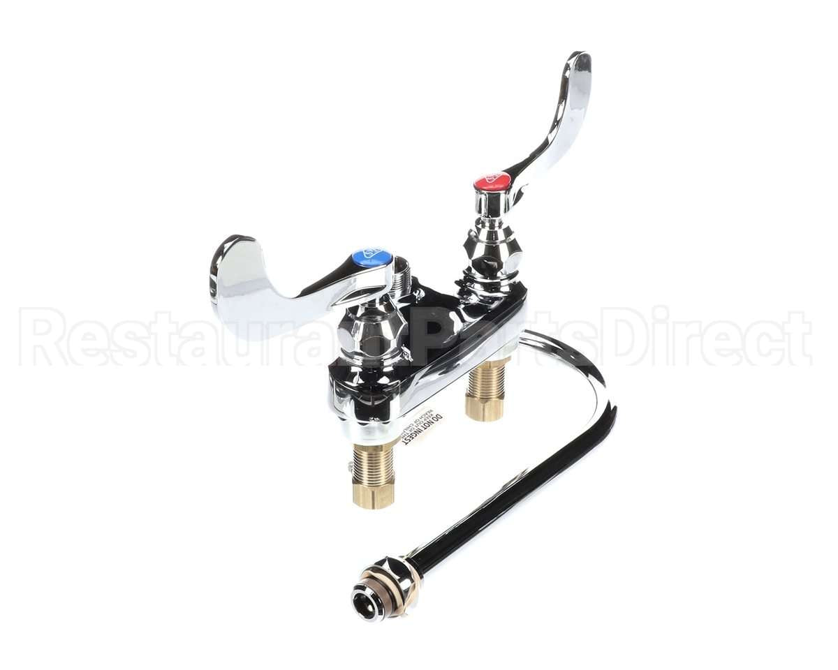 B-0892-122X-LAM T&S Brass Medical Fct, Deck Mt, Swivel/Rigid Goose