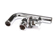 B-0898-OF T&S Brass Grid Drain Assembly, Offset, Polished Ch