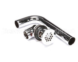 B-0898-OF T&S Brass Grid Drain Assembly, Offset, Polished Ch