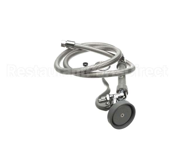 B-0950-01 T&S Brass Spray Assembly, 68 Flexible Stainless St