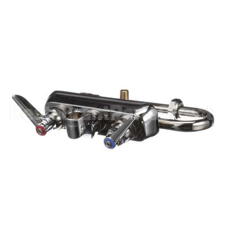 B-1115-132X T&S Brass Workboard Faucet, Wall Mount, 4 Centers,