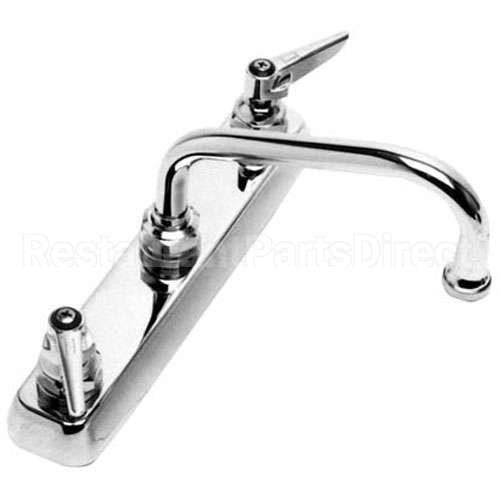 B-1120 Compatible TS Brass Faucet 8" Ctr Deck 6" Noz