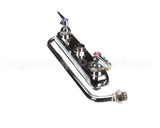 B-1123 T&S Brass Workboard Faucet, Deck Mount, 8 Centers,