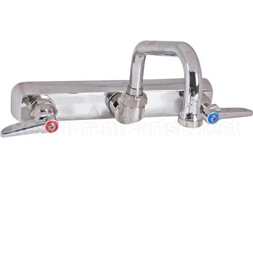B-1125 Compatible TS Brass Faucet, 8"Wall, 6"Spt, Leadfree