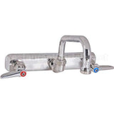 B-1125 Compatible TS Brass Faucet, 8"Wall, 6"Spt, Leadfree