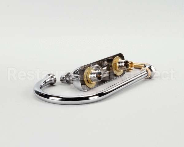 B-1141 T&S Brass Workboard Faucet, Deck Mount, 4 Centers,