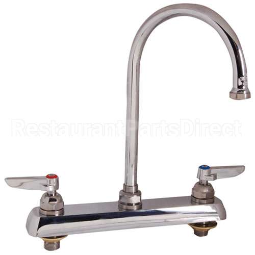 B-1142 Compatible TS Brass Faucet, 8"Deck, Gsnk, Leadfree