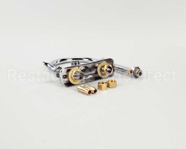 B-1145 T&S Brass Workboard Faucet, Wall Mount, 3-1/2 Cent