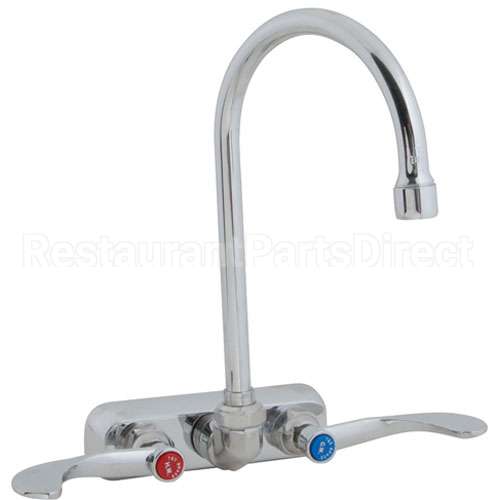 B-1146-04 Compatible TS Brass Faucet, 4"Wall, 10"Gsnk, Leadfree