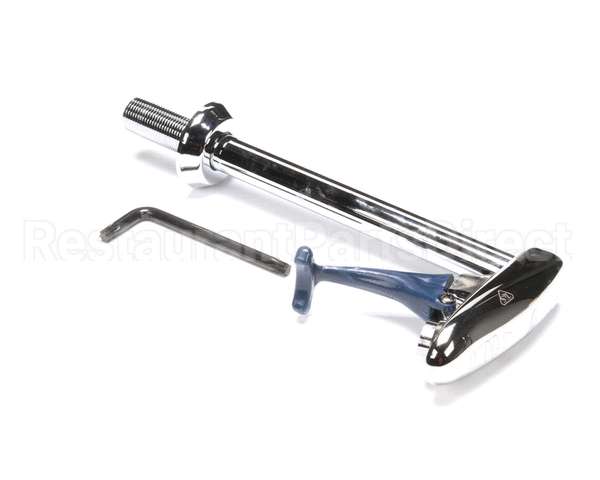 B-1210 T&S Brass Glass Filler, 8 Deck Mount Pedestal, 1/2