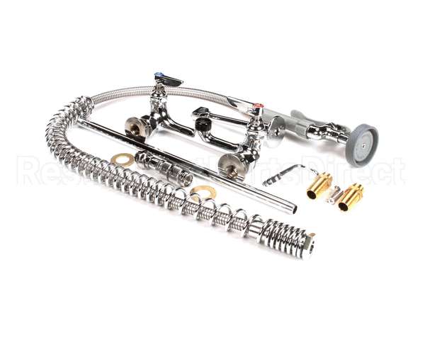 B-2278 T&S Brass Prerinse 8 Wall Mount Base Vacuum Bre