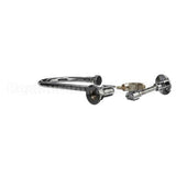B-2456-W T&S Brass Wall Mount Elbow, 123X Rigid Gooseneck,