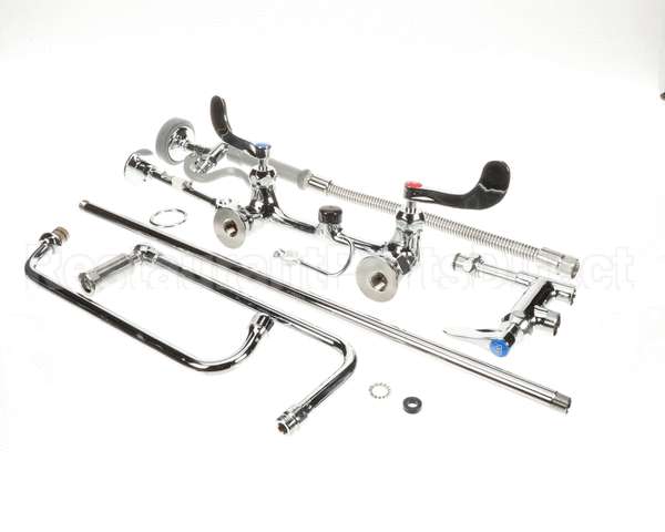 B-2466 T&S Brass Pre-Rinse, Overhead Swivel Arm, Add-On F