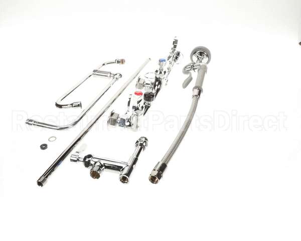 B-2466 T&S Brass Pre-Rinse, Overhead Swivel Arm, Add-On F