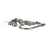 B-2866-05 T&S Brass Medical Faucet, 8 Centers, Swivel/Rigid
