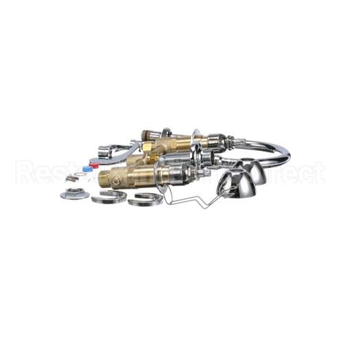 B-2866-05 T&S Brass Medical Faucet, 8 Centers, Swivel/Rigid