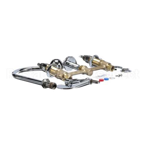 B-2866-05 T&S Brass Medical Faucet, 8 Centers, Swivel/Rigid