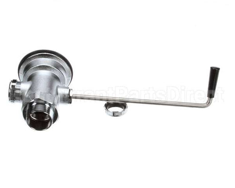 B-3940 T&S Brass Waste Drain Valve, Twist Handle, 3 X 2 &