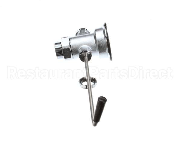 B-3940 T&S Brass Waste Drain Valve, Twist Handle, 3 X 2 &