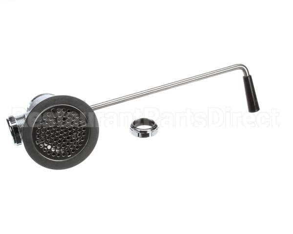 B-3942 T&S Brass Waste Drain Valve, Twist Handle, 3 X 2