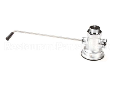 B-3950-XL T&S Brass Waste Drain Valve, Long Twist Handle, 3-