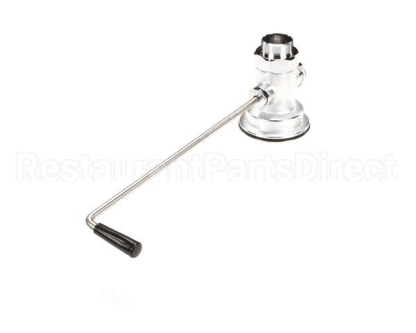 B-3950-XL T&S Brass Waste Drain Valve, Long Twist Handle, 3-