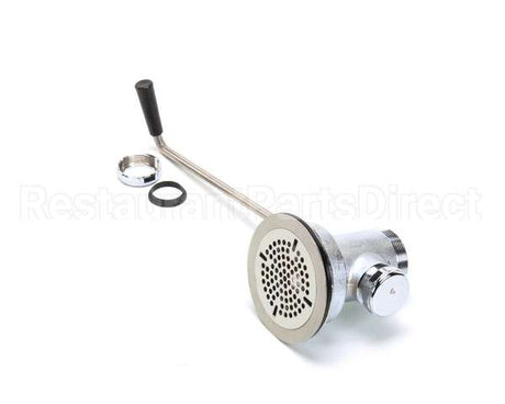 B-3952 T&S Brass Waste Drain Valve, Twist Handle, 3-1/2 X