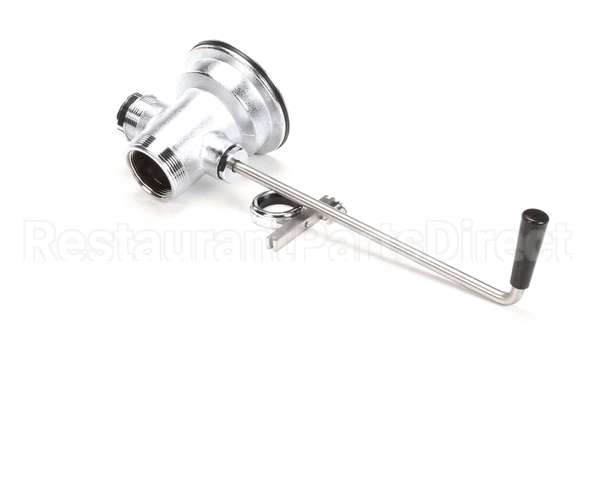 B-3952-VR T&S Brass Waste Drain Valve, Twist Handle, 3-1/2 X