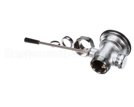 B-3960 T&S Brass Waste Drain Valve, Lever Handle, 3 X 2 &